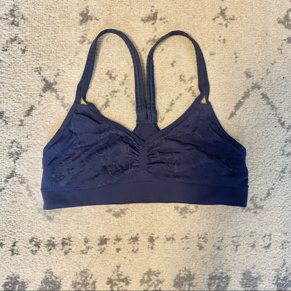 Patagonia — Navy Blue Racerback Bralette / Sports Bra